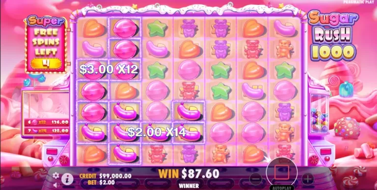 Sugar Rush 1000 – Onde Jogar Online