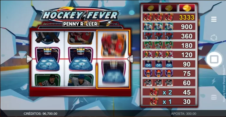 Hockey Fever Penny Roller – Onde Jogar Online