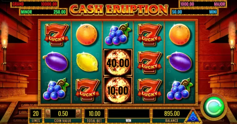 Cash Eruption – Onde Jogar Online