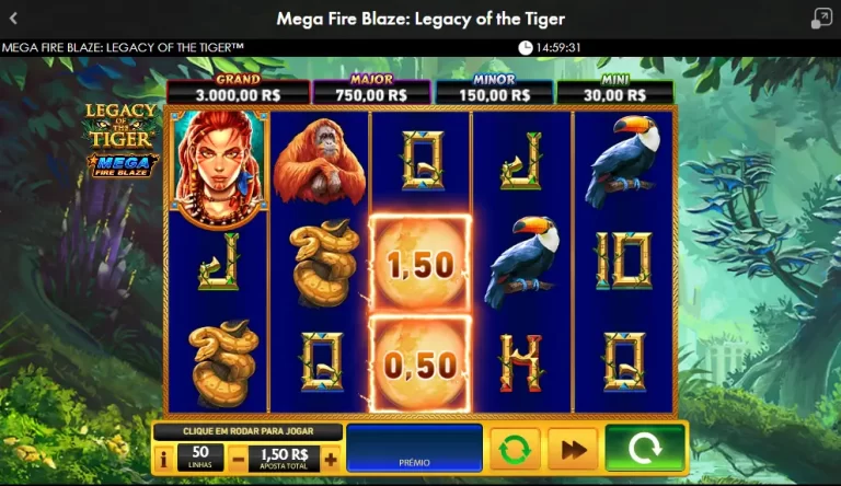 Mega Fire Blaze: Legacy of the Tiger – Onde Jogar Online